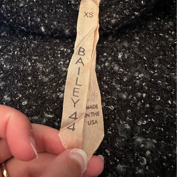 Bailey 44 Divorce Italian Mini Tweed Shift Dress - Picture 4 of 6